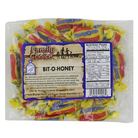 Ruckers Family Choice Bit-O-Honey Candy 5.5 oz 1453